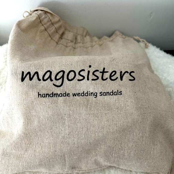 NWT White Pearl Heels - Handmade in Greece - Picture 5 of 6